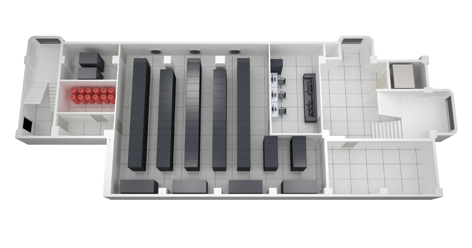 机房3D效果图的作用，机房3D效果图